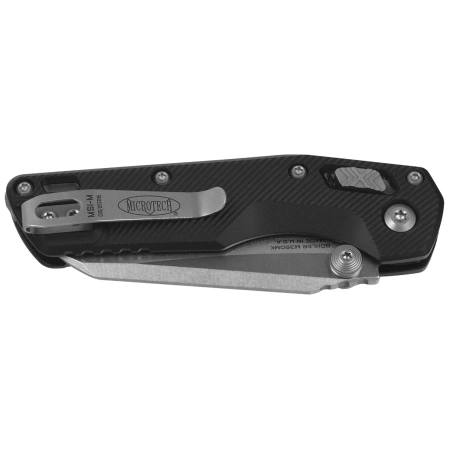Nóż składany Microtech MSI Mini S/E Black Fluted Aluminium, Stonewashed M390MK by Tony Marfione (210M-10FL)