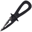 Nóż nurkowy MAC MicroSub Race 2 Black ABS, Black Idroglider W 1.4060