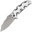 Civivi Natterjack Knife White / Black G10, Satin 14C28N (C24028-3)