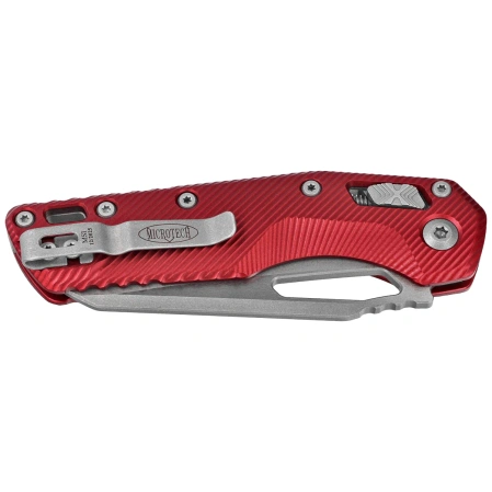 Microtech MSI S/E Knife Merlot Fluted Aluminum, Apocalyptic M390MK by Tony Marfione (210-10APFLMR)