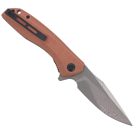 CIVIVI Knife Baklash Copper Stonewashed, Damascus (C801DS-2)