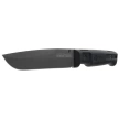 K25 RK-32757 Knife Black Rubber, Black Titanium 4Cr13Mov