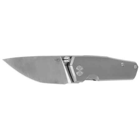 Nóż składany Bestech VK-Kuze Grey Titanium, Satin MagnaCut by Vulpex Knives (BT2504A)