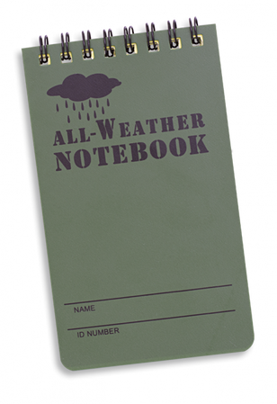 Waterproof Barbaric All-Weather Notebook (39191)