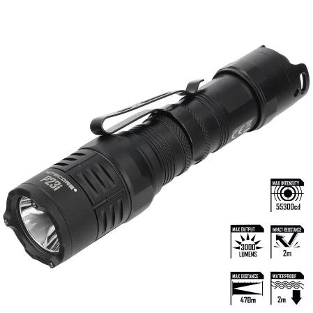 NiteCore P23i 3000 lm Flashlight with Holster