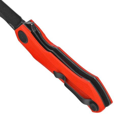 Nóż składany Bestech Ivy Red G10, Black Stonewashed 14C28N by Ostap Hel (BG59D)