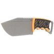 Nóż Midgards Messer Njord XXL Black/Orange G10, Stonewashed CPM 3V (MM003)