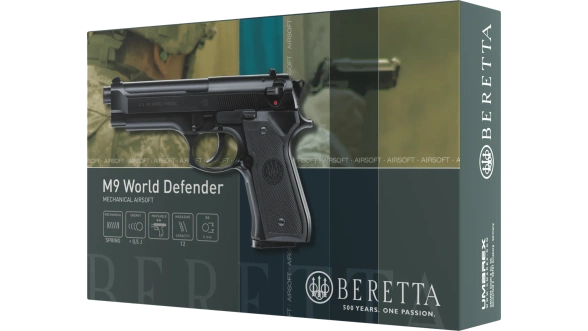 Beretta M9 World Defender 6 mm ASG pistol replica (2.5795)