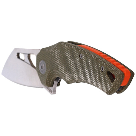 FoxEdge Atrax OD Green Micarta, Satin by Simonutti (FE-027 MOD)