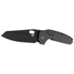 Bestech Nyxie Black Titanium/Carbon Fiber, Black Stonewashed CPM S35VN by Todd Knife and Tool Knife (BT2209D)