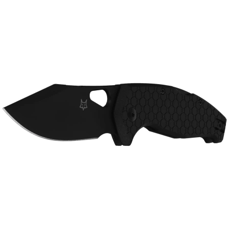 Fox Kita Knife Black FRN, Black Top Shield Niolox by Jesper Voxnaes (FX-625 BB)