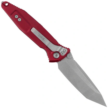 Microtech Socom Elite T/E-M Knife Merlot Aluminum, Apocalyptic M390MK by Tony Marfione (161-10APMR)