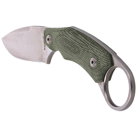 LionSteel H2 Canvas Green, Stonewashed M390 by Tommaso Rumici (H2 CVG)