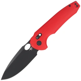 Nóż składany Bestech Noctar Red G10, Black PVD 14C28N by Kombou (BG66G)