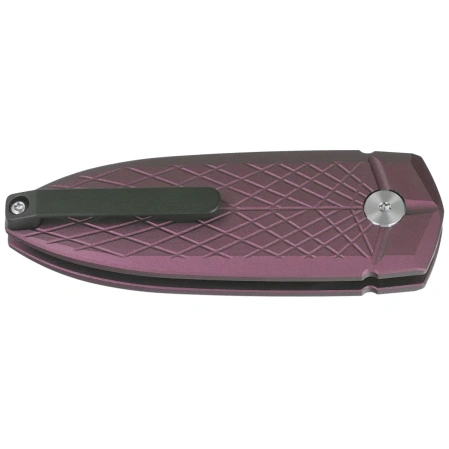 Nóż składany Bestech QUQU Brown Aluminium, Satin 14C28N by Gogo (BG57B-3)