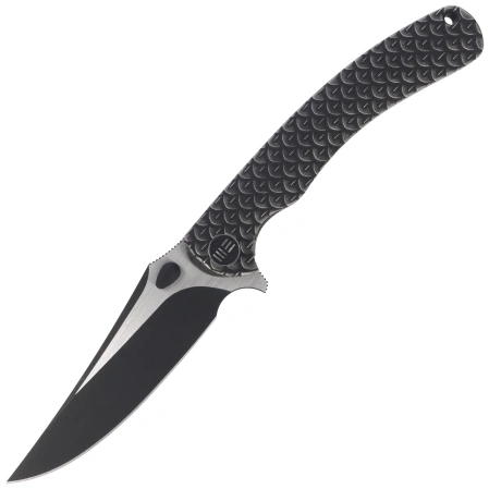 WeKnife Dracarys LE No 076/199 Black Titanium, Black Stonewashed / Satin M390 (WE25061B-5)