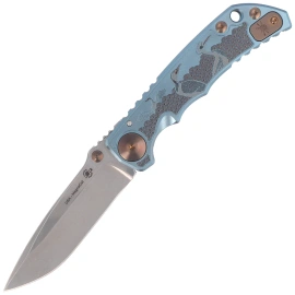 Nóż składany Spartan Blades Harsey Folder ''Sea Raven'' Titanium, Stonewashed MagnaCut by William W. Harsey (SF5SRAV)