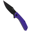 Sencut Knife Actium Purple G10, Black Stonewashed D2 (SA02D)