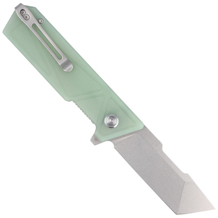 Kubey Knife Avenger Outdoor Jade G10, Bead Blasted D2 (KU104E)