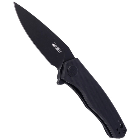 Kubey Knife Cadmus Black G10, Dark Stonewashed by Max (KU055B)