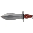 Muela DG-21R Remate Knife Brown Canvas Micarta, Satin MoVa 1.4116