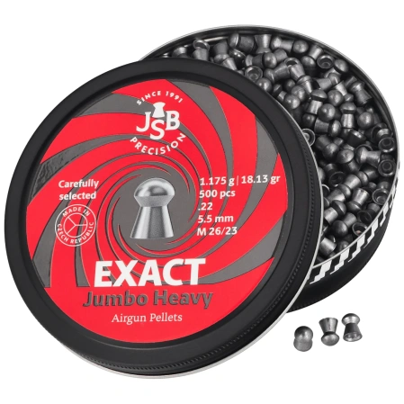 Śrut JSB Exact Jumbo Heavy 5.52 mm, 500 szt. (546287-500)