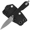 Nóż Kubey YAG SP Black G10, Beadblasted 14C28N by Ostap Hel (KU452A)