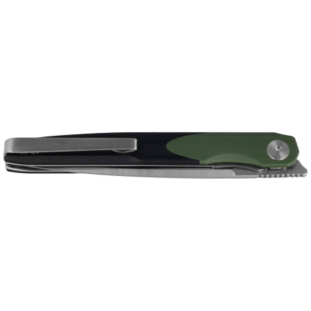 Bestechman Lanza OD Green/Black G10, Satin/Stonewashed 14C28N by Grzegorz Grabarski (BMK14C)