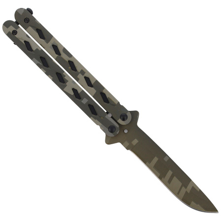 Butterfly / balisong Knife Martinez Albainox Anubis Digital Camo (36221)
