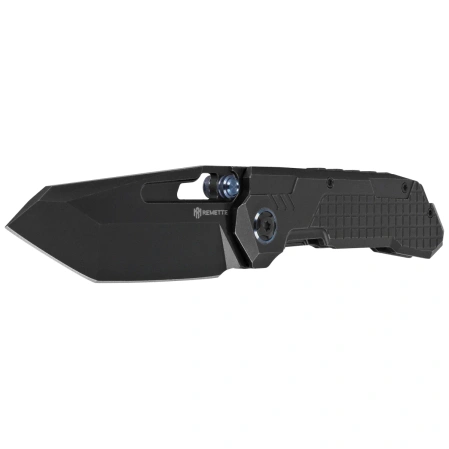 Nóż składany Remette RT-Cool Leopard Black Titanium, Plating Black Stonewashed M390 (RTKS-B)