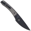 Kizer Mini MoMo Knife Black Aluminum / Black Micarta, Black PVD 154CM by Vladimir Legachev (V3663C2)