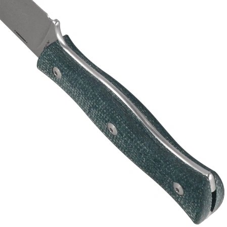 Nóż Maserin Woodsman 917/MCV Green Micarta, Stonewashed Nitro X7 by Igor Bortolussi