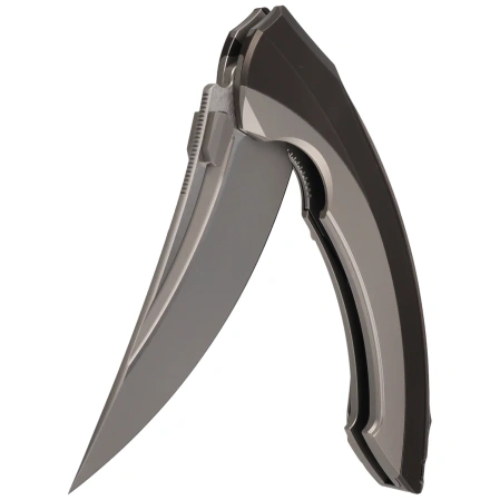 Rike Knife RK-Lamella-DP Dark Gray Titanium, Satin M390