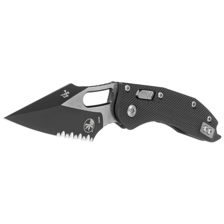 Nóż składany Microtech Stitch Ram-Lok S/E Black Fluted G10, Black P/S M390MK by Borka Blades and Tony Marfione (169RL-2FLGTBK)