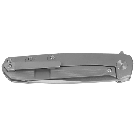 Bestech 9 Bead Blasted Titanium, Satin M390 by BrrKnives (BT2408A)