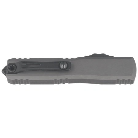 Microtech Ultratech Gen IV S/E OTF Knife Natural Clear Aluminum, Black M390MK by Tony Marfione (11214-1NC)