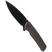 WeKnife Subjugator Bronze Titanium, Black Stonewashed CPM 20CV (WE21014C-4)