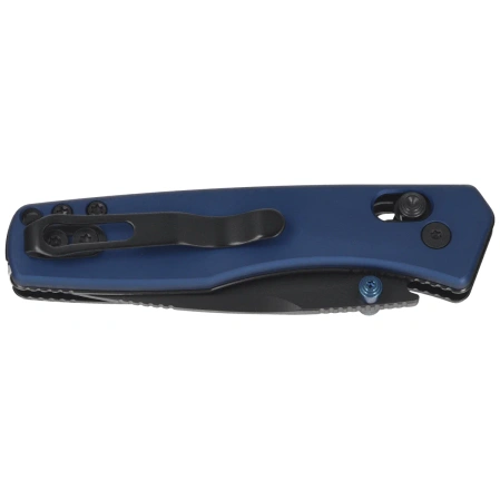 Nóż składany Kizer Aegis Blue Aluminum, Black Matte DLC AEB-L by Azo (V3774A3)