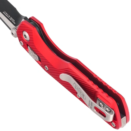 Nóż składany Microtech MSI Ram-Lok Mini S/E Fluted Red Aluminium, Black M390MK by Tony Marfione (210M-1FLRD)