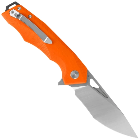 Nóż składany Bestech Toucan Orange G10, Stonewashed / Satin D2 (BG14D-1)