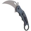 Nóż składany Fox Karambit w/ Emerson Wave Grey Aluminium, Sandblasted N690Co (478)