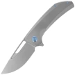 Nóż składany Kubey Hyperion Micro Milling Lines Titanium, Sandblasted CPM S35VN by Jelly Jerry (KB368G)