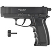 Zestaw pistolet wiatrówka Voltran Ekol ES 55 Matte Black 4.5 mm, 1500 BBs, 10 kapsuł, tarcze