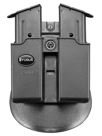 Fobus Double Magazine Pouch for Single-Stack .45 cal Magazines (4500 RT)