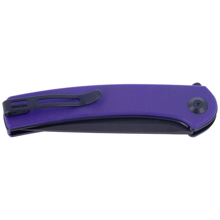 CIVIVI Knife Mini Asticus Purple G10, Black Stonewashed 10Cr15CoMoV (C19026B-4)