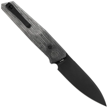 Reate PL-6 Knife Black Micarta, Black PVD Nitro-V (PL-6 BKM PVD)