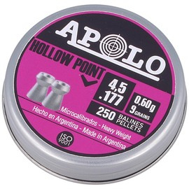 Śrut Apolo Hollow Point 4.50 mm, 250 szt. (19201)