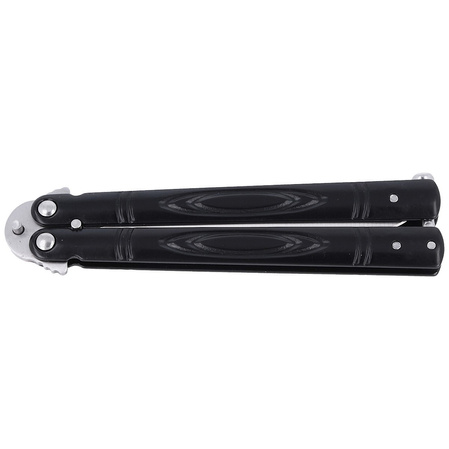 Martinez Albainox Balisong Black Steel, Satin Finish (02152)