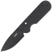 Kubey Bedrock Knife Black G10, Blackwashed D2 (KU505D)