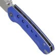 Remette RT-BEE-B Knife w/Titanium Toothpick Blue G10, Handmade Satin 14C28N